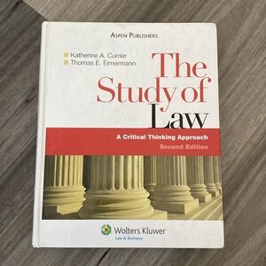 The Study of Law Textbook